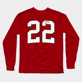 Number 22 Long Sleeve T-Shirt